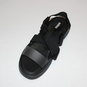 MELISSA SKY AD BLACK STRAPPY SANDAL US 10